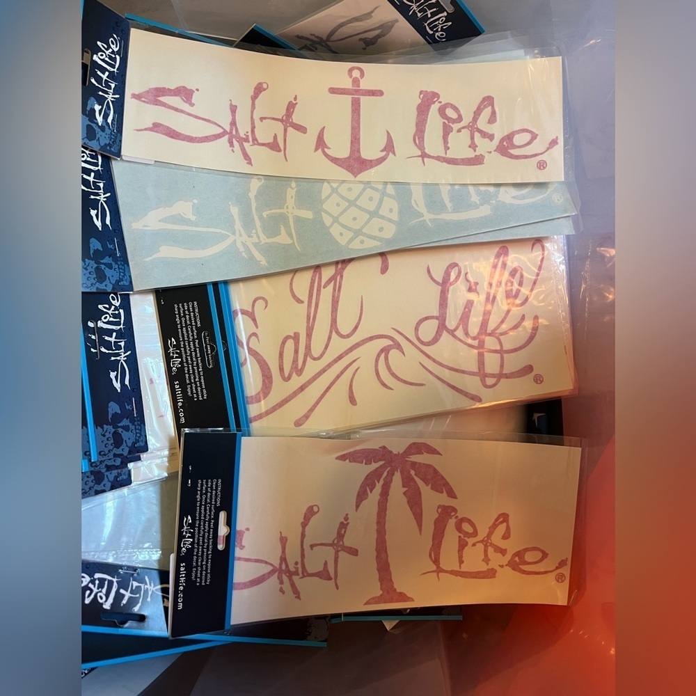 Salt Life BUNDLE OF 5 Decal Set